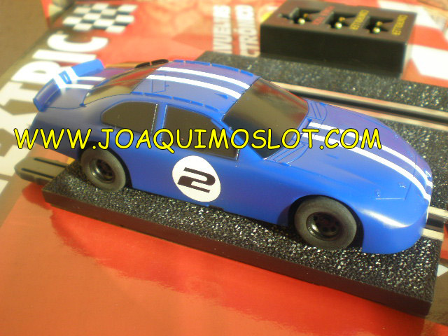 scalextric compact ford fusion nascar "azul" compact 1/43